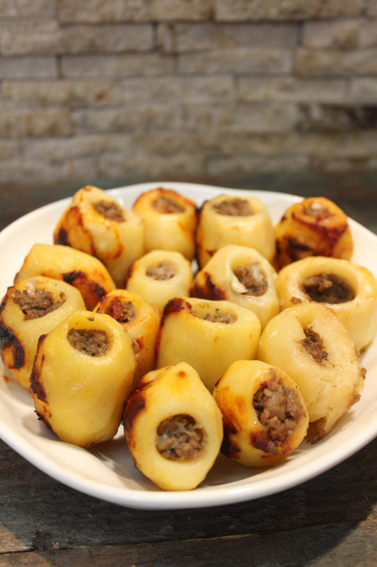 محشي بطاطس لحمة