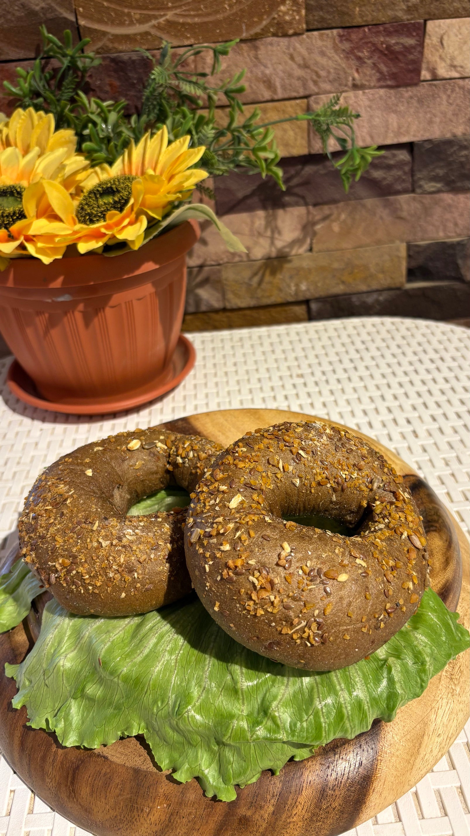Brown Bagel