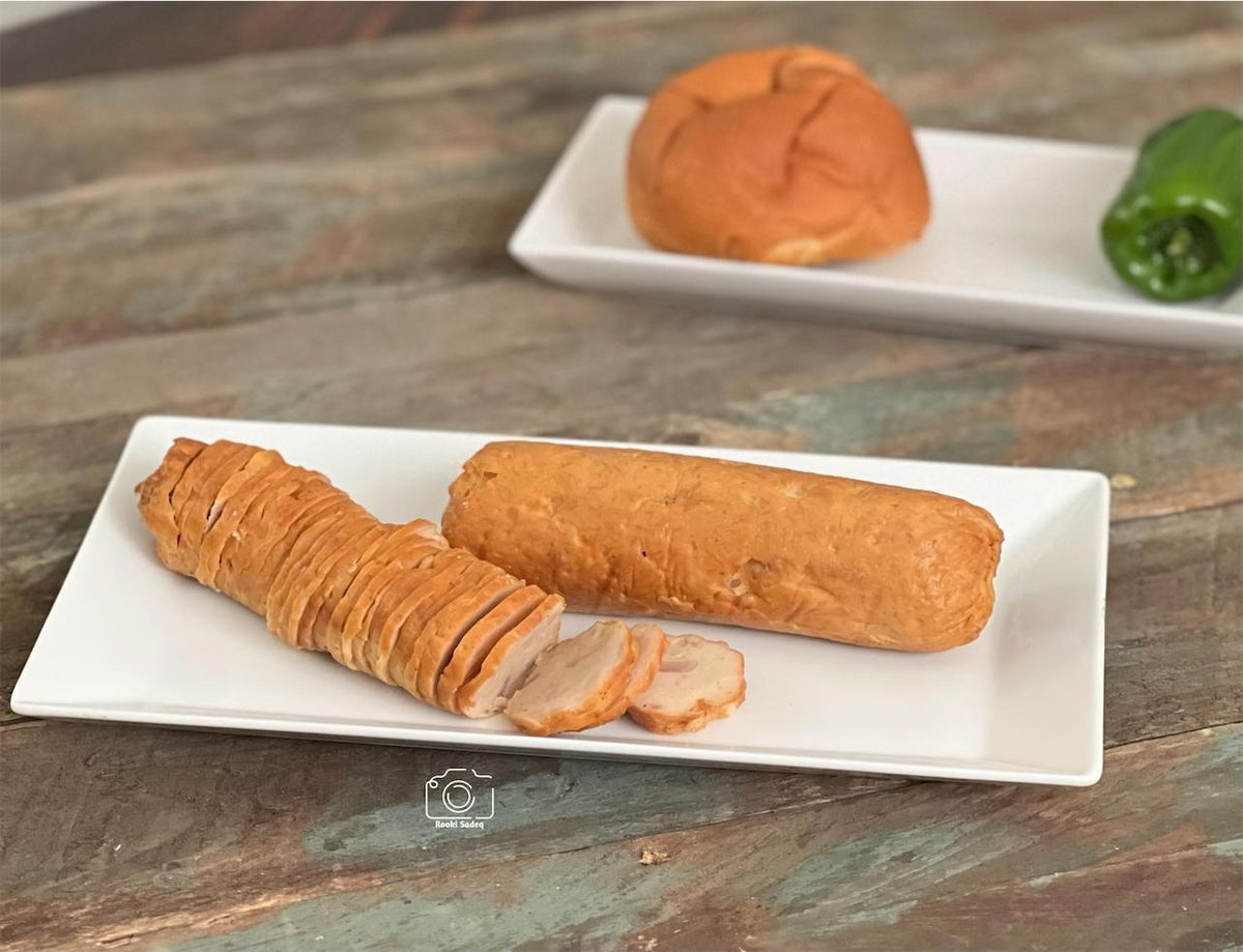 Smoked Turkey Cream Slices cooked